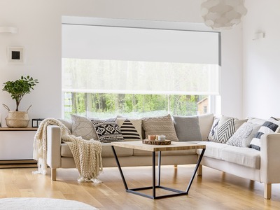 Roller Shades Opera opacity example