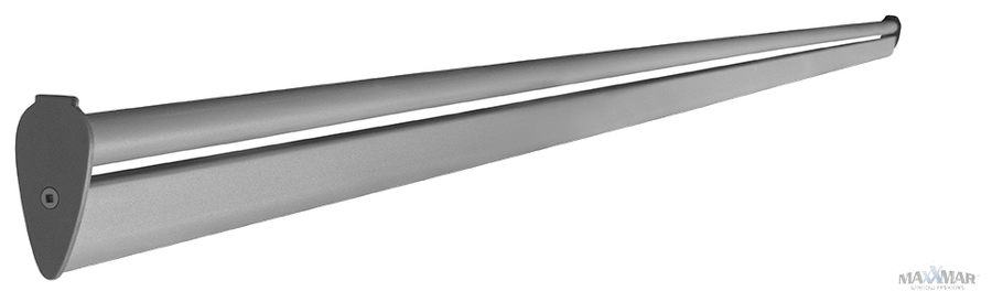 Dual Shade Bottom Rail (Open)